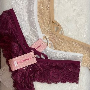 Three Lace Panties